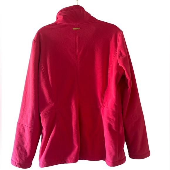 Lilly Pulitzer Grace Fleece Zip Up Jacket in Pink - Picture 6 of 7